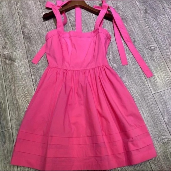 Jonathan Simkhai Kammy Tie-Strap Mini Fit-and-Flare Silhouette Dress NWT Size 0 - Picture 13 of 13